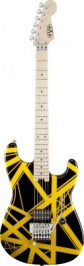 EVH STRIPE SERIES BLACK WITH YELLOW STRIPES